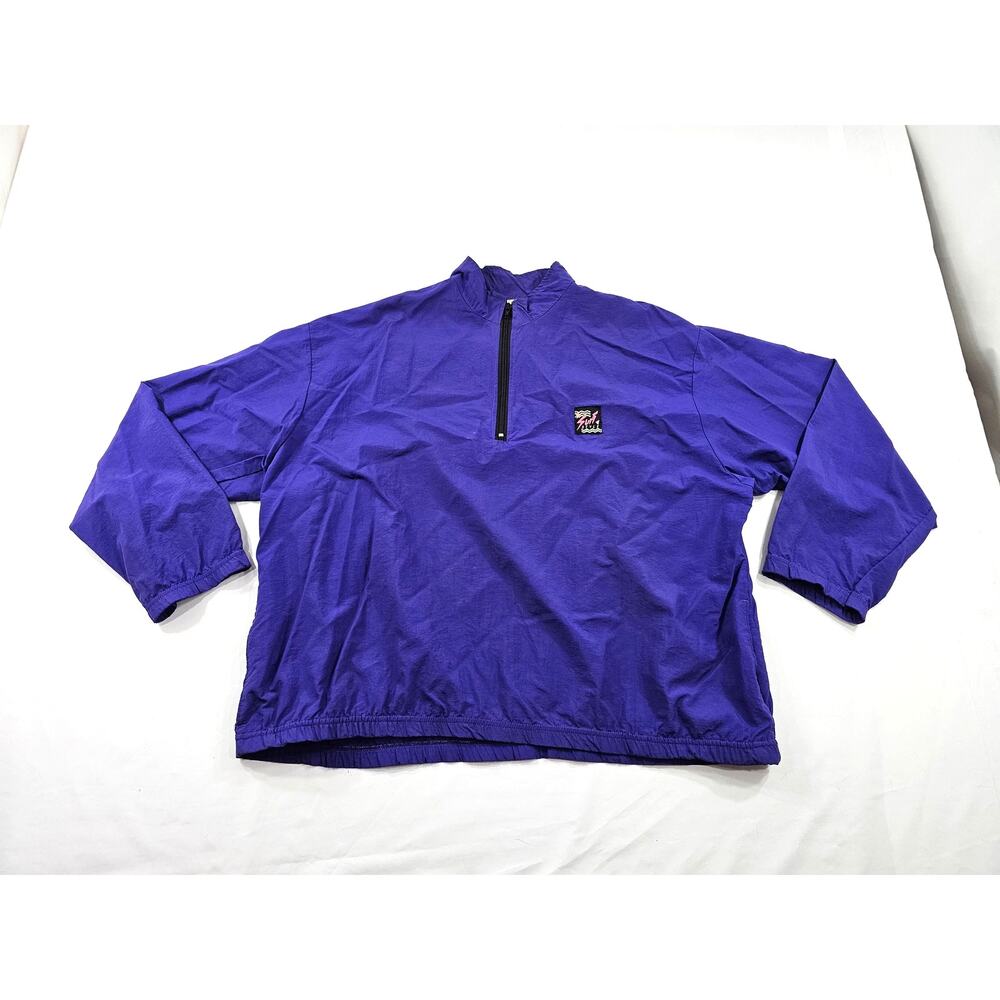 Surf Style Purple Jacket Pullover Sz XL-2XL? 1980s